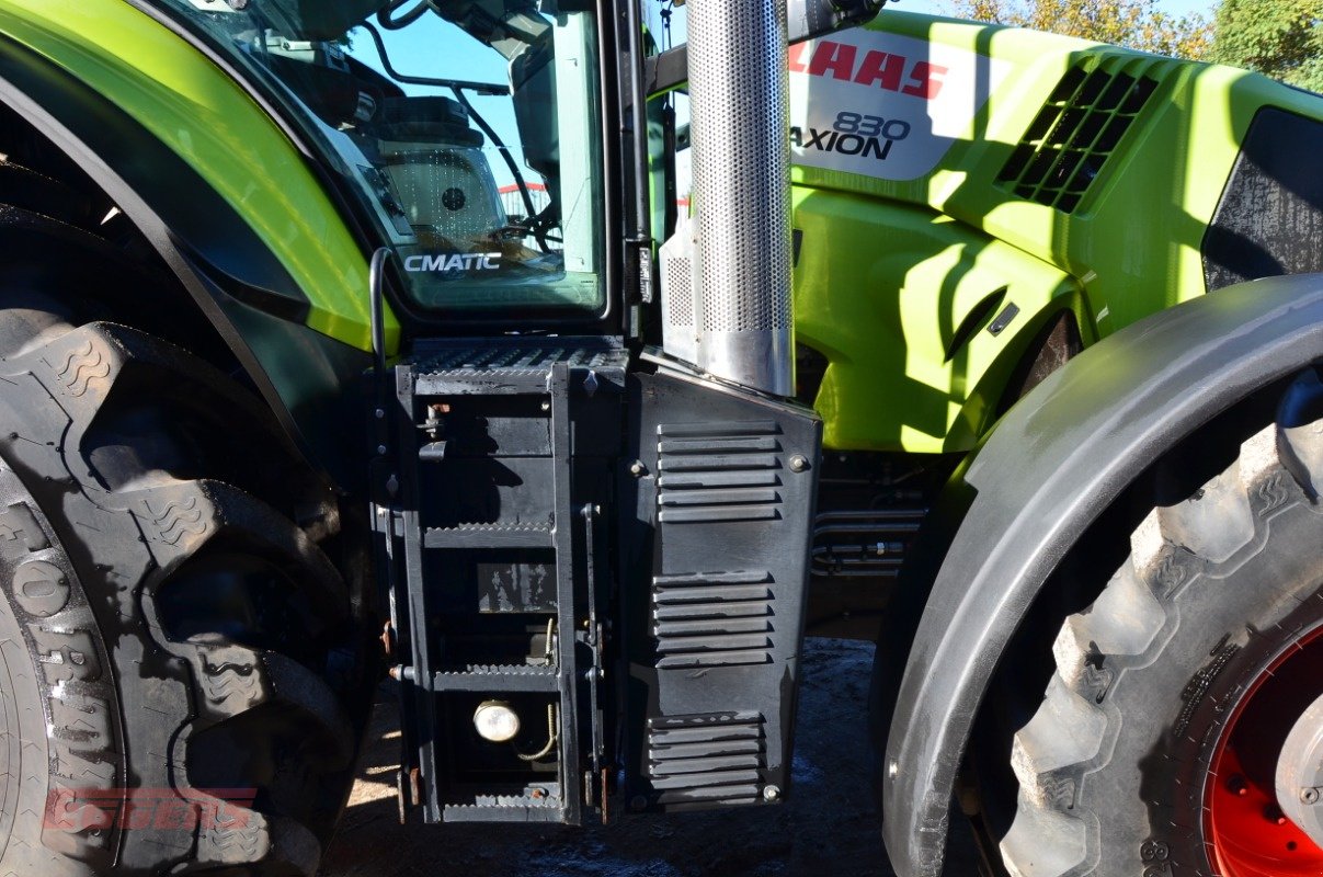 Traktor typu CLAAS AXION 830 CMATIC, Gebrauchtmaschine w Suhlendorf (Zdjęcie 11)