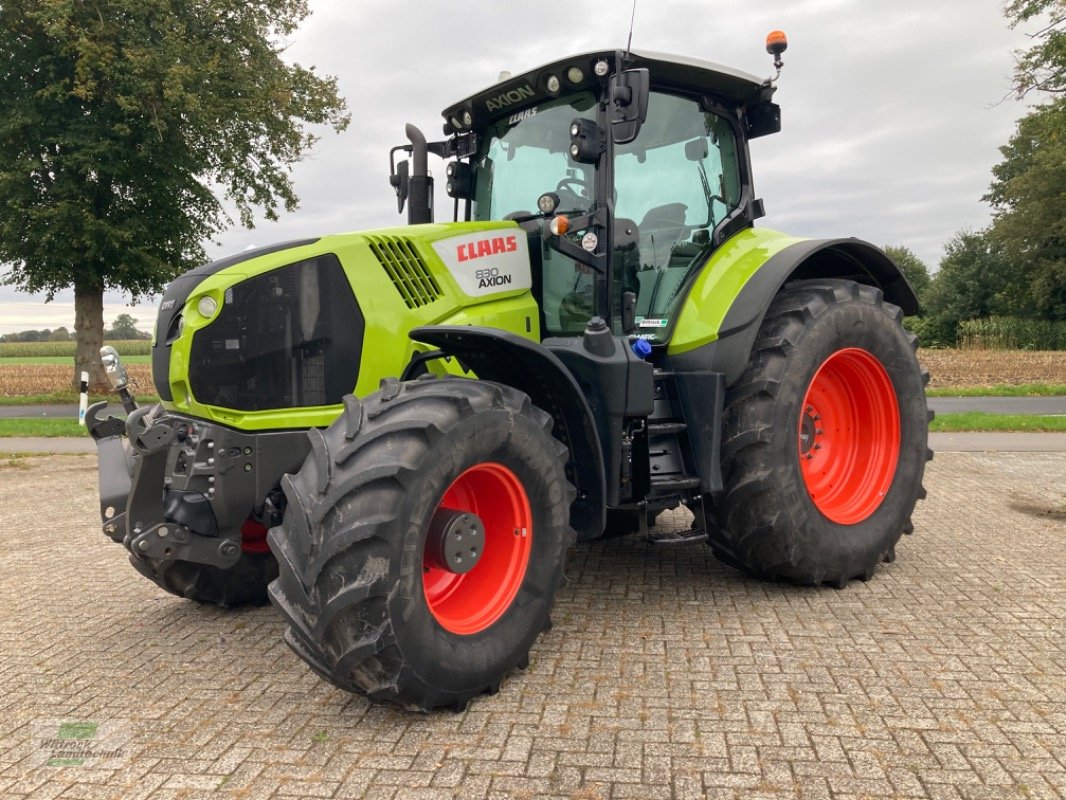 Traktor van het type CLAAS Axion 830 Cmatic, Gebrauchtmaschine in Rhede / Brual (Foto 1)