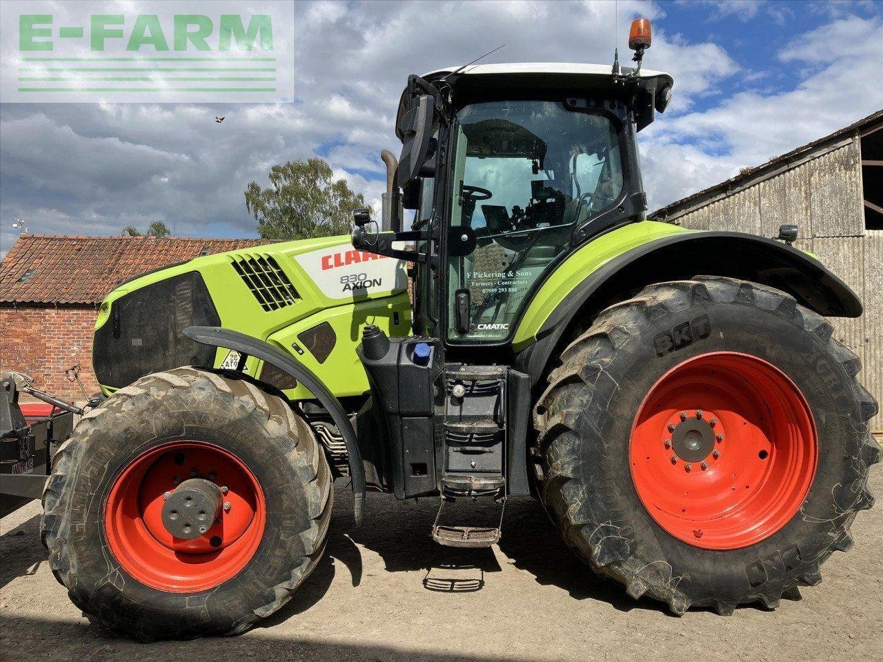 Traktor tip CLAAS AXION 830, Gebrauchtmaschine in BRIGG (Poză 1)