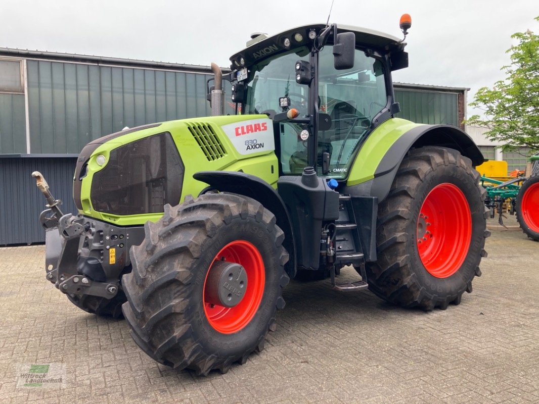 Traktor Türe ait CLAAS Axion 830, Gebrauchtmaschine içinde Rhede / Brual (resim 1)