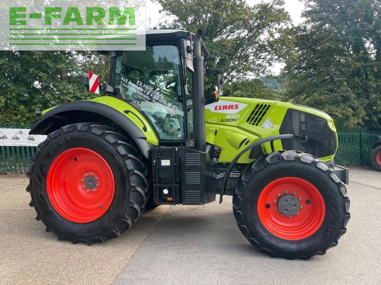 Traktor типа CLAAS AXION 830CIS+, Gebrauchtmaschine в PETWORTH (Фотография 3)