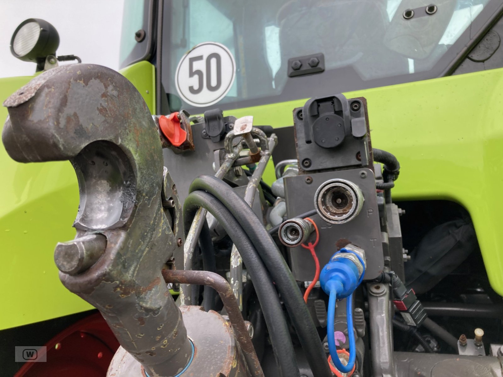 Traktor del tipo CLAAS Axion 840 C-MATIC, Gebrauchtmaschine en Zell an der Pram (Imagen 17)