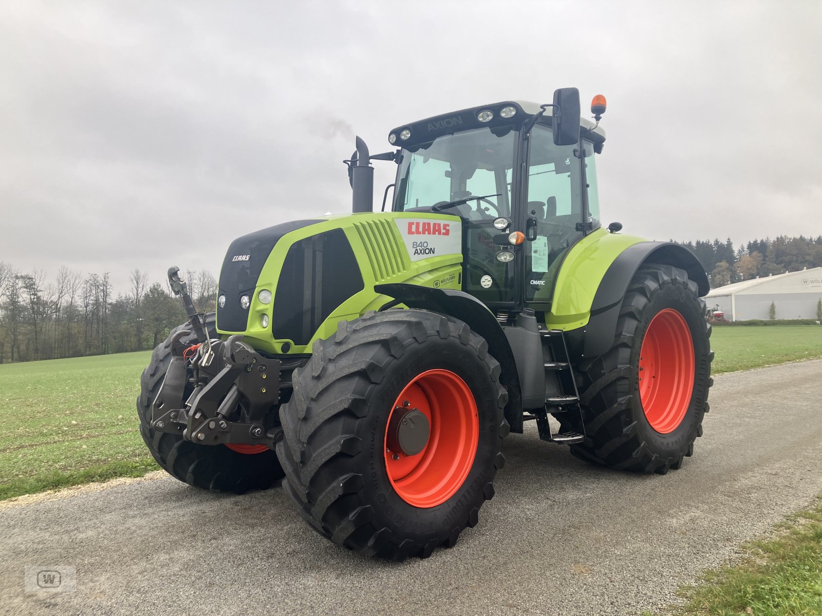 Traktor van het type CLAAS Axion 840 C-MATIC, Gebrauchtmaschine in Zell an der Pram (Foto 4)