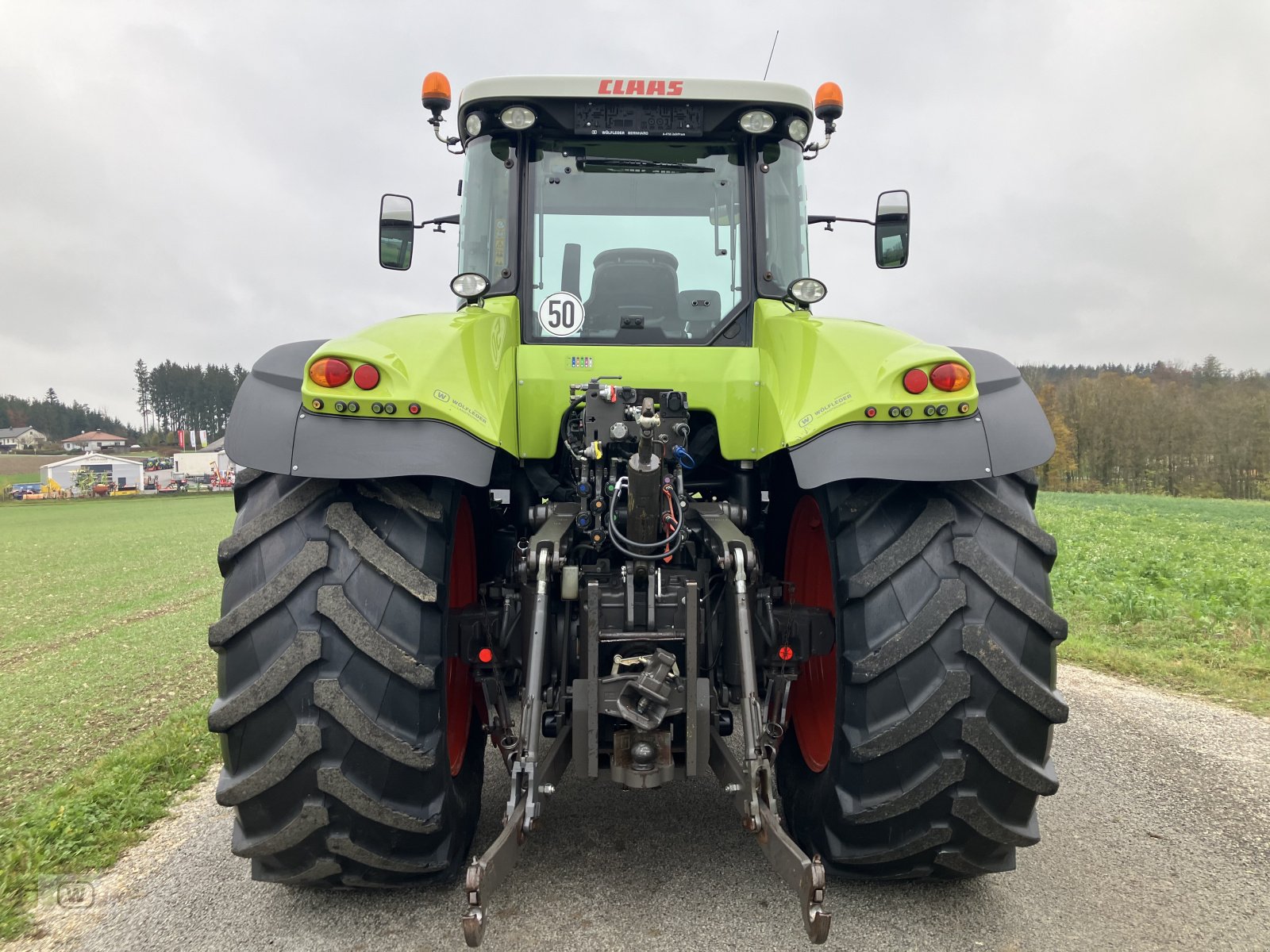 Traktor van het type CLAAS Axion 840 C-MATIC, Gebrauchtmaschine in Zell an der Pram (Foto 8)