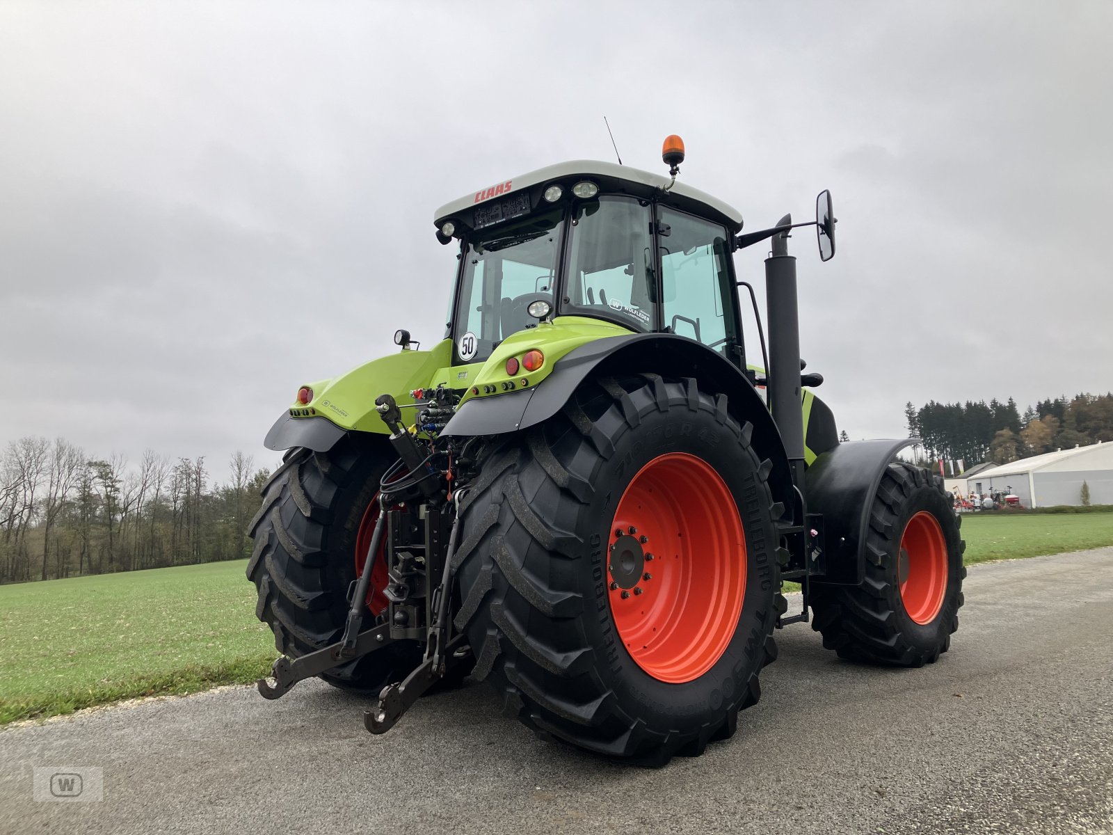 Traktor van het type CLAAS Axion 840 C-MATIC, Gebrauchtmaschine in Zell an der Pram (Foto 9)