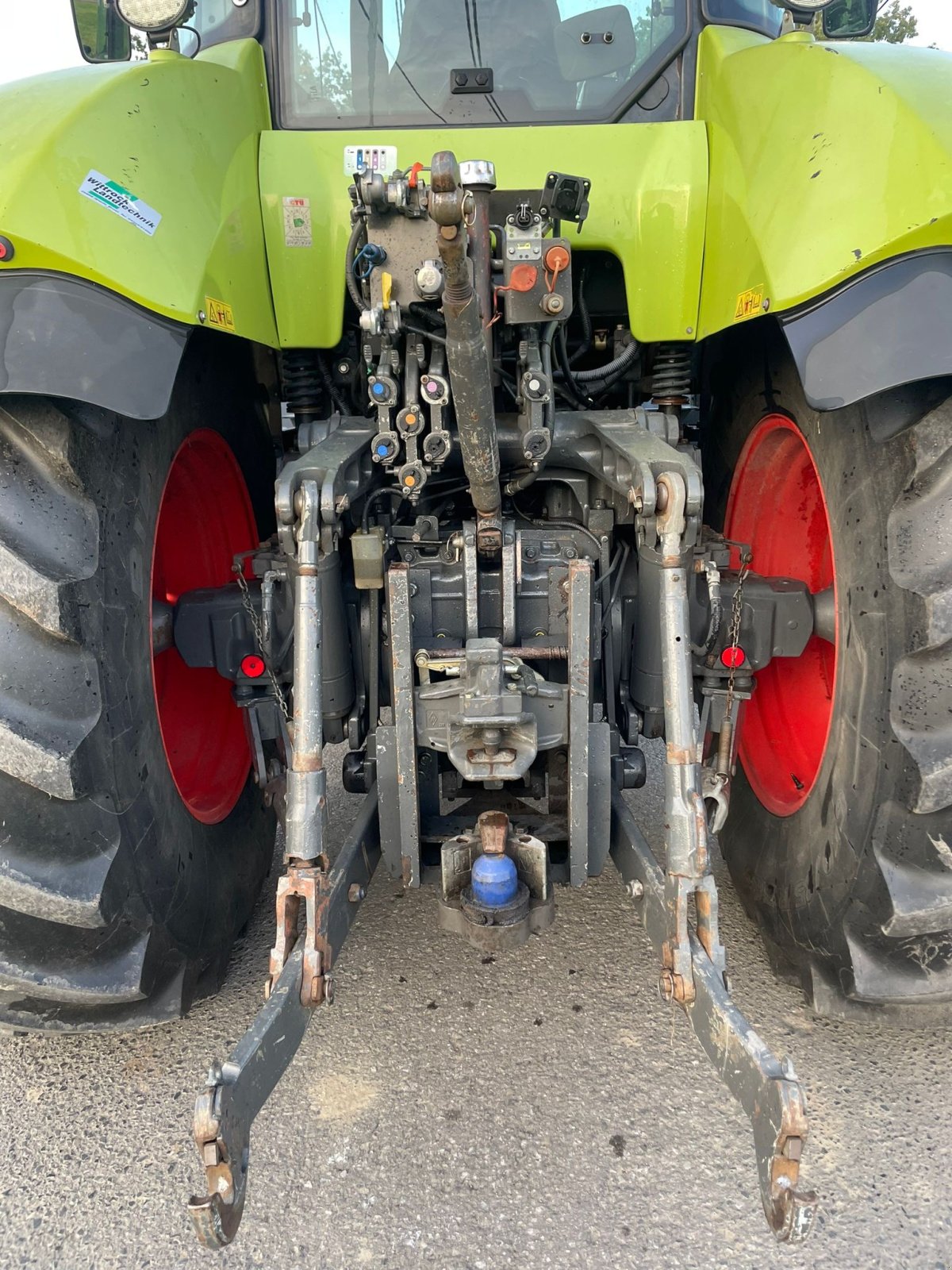 Traktor typu CLAAS Axion 840 C-MATIC, Gebrauchtmaschine w Waltrop (Zdjęcie 3)