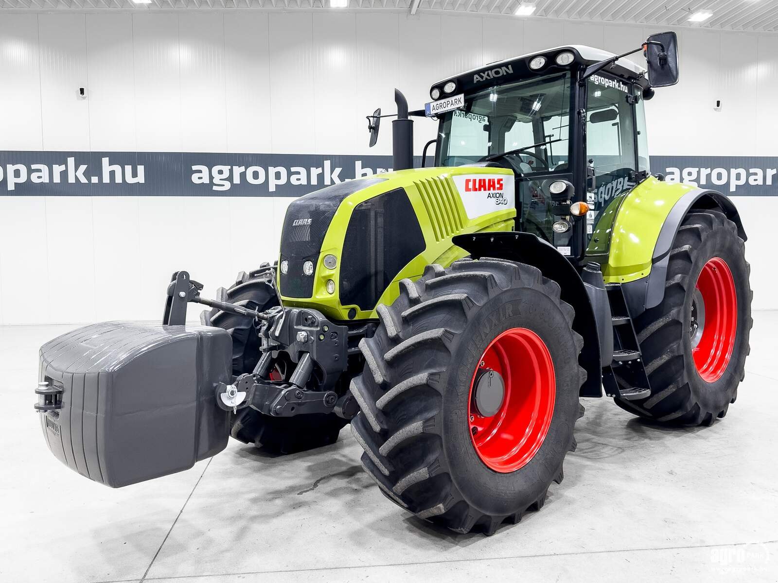 Traktor of the type CLAAS Axion 840 CEBIS, Gebrauchtmaschine in Csengele (Picture 1)