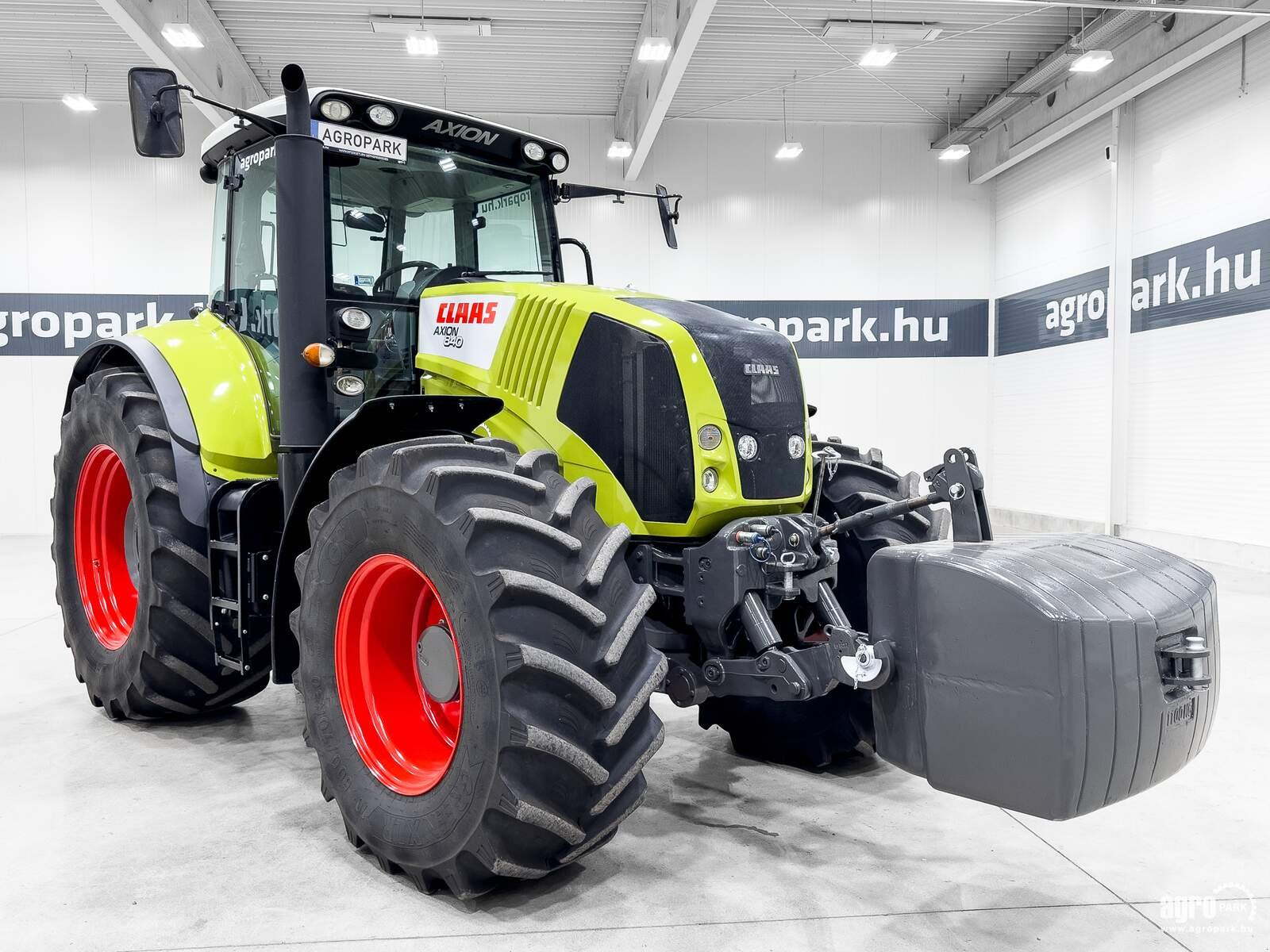 Traktor del tipo CLAAS Axion 840 CEBIS, Gebrauchtmaschine en Csengele (Imagen 2)