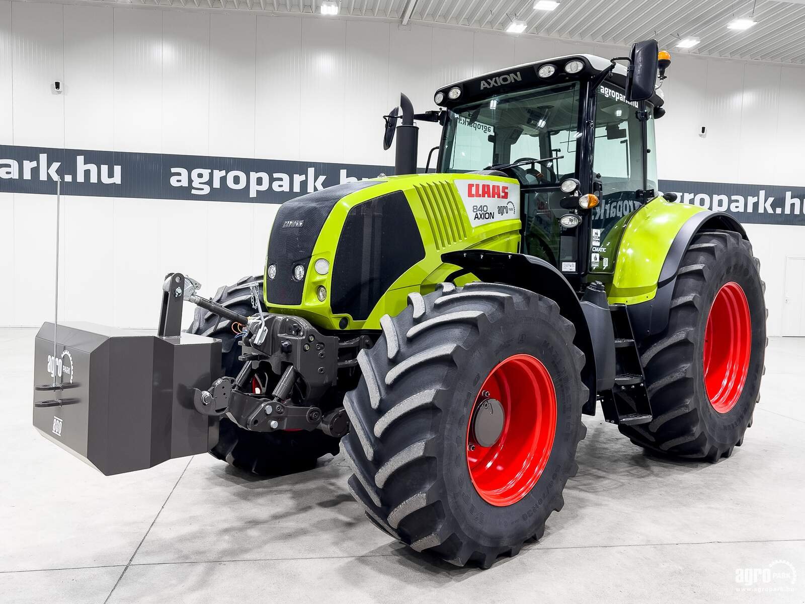 Traktor van het type CLAAS Axion 840 CEBIS, Gebrauchtmaschine in Csengele (Foto 1)