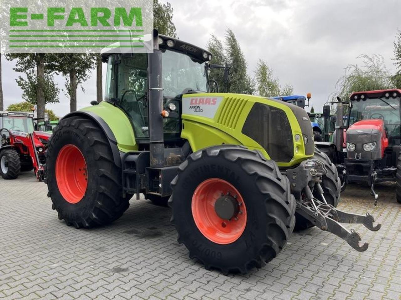 Traktor του τύπου CLAAS axion 840 cebis, Gebrauchtmaschine σε DAMAS?AWEK (Φωτογραφία 4)