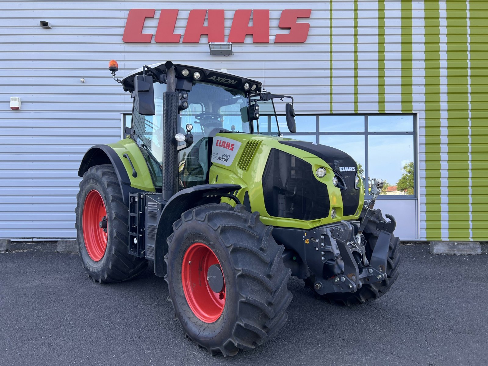 Traktor Türe ait CLAAS AXION 840 CEBIS, Gebrauchtmaschine içinde Gannat (resim 1)