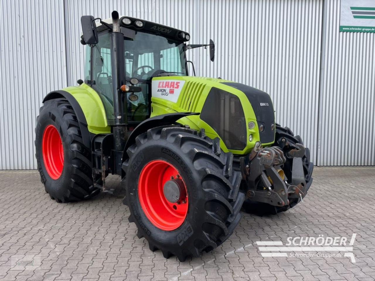 Traktor типа CLAAS AXION 840 CMATIC, Gebrauchtmaschine в Wildeshausen (Фотография 1)