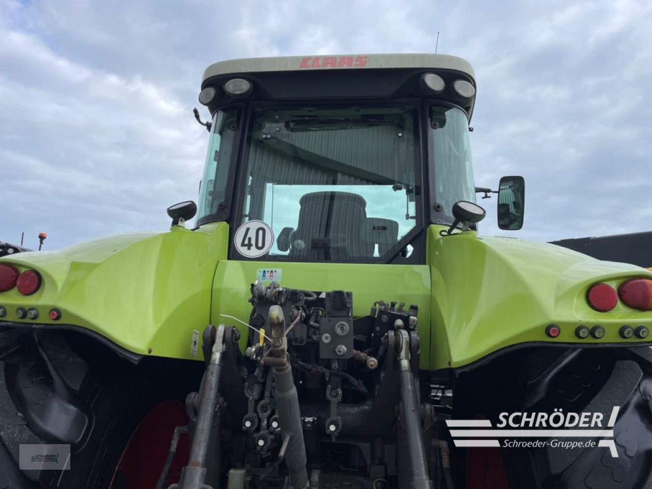 Traktor типа CLAAS AXION 840 CMATIC, Gebrauchtmaschine в Wildeshausen (Фотография 17)