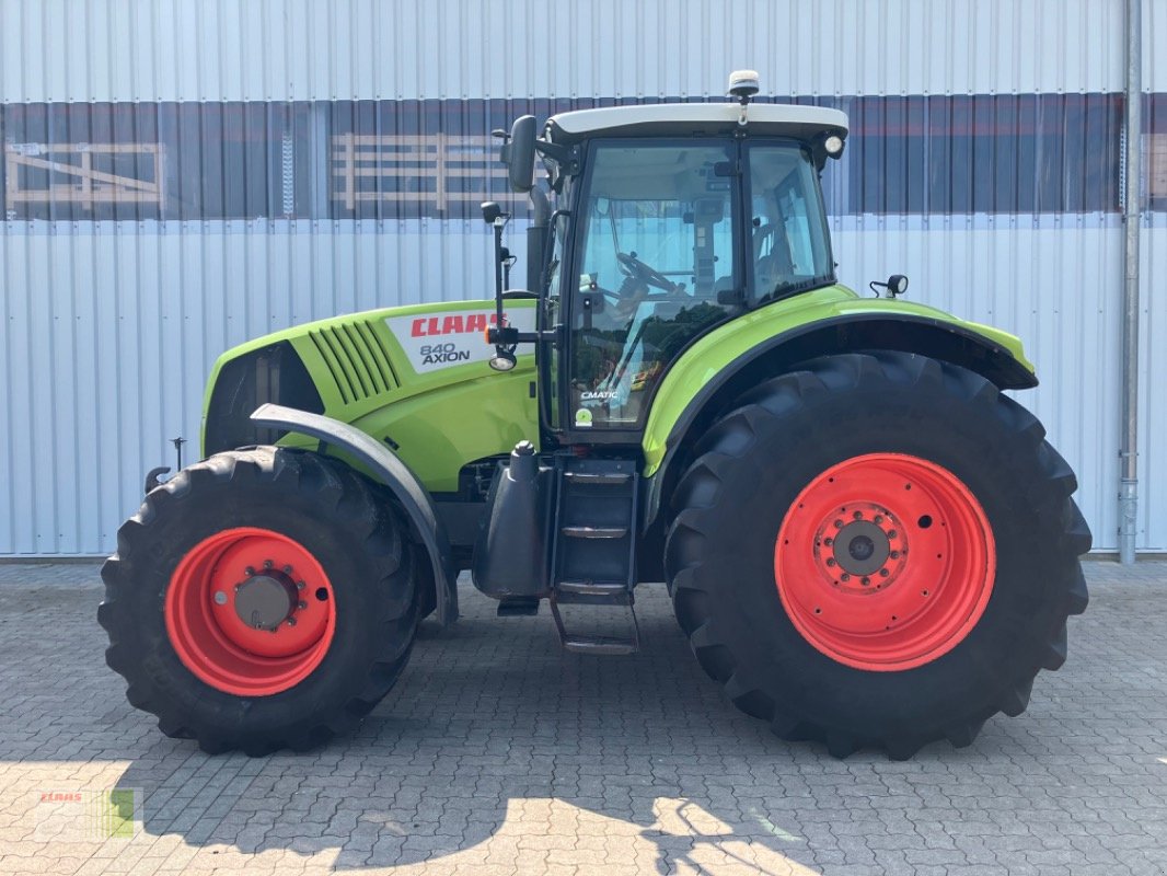 Traktor typu CLAAS AXION 840 CMATIC, Gebrauchtmaschine v Bordesholm (Obrázok 1)