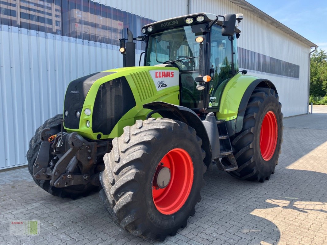 Traktor Türe ait CLAAS AXION 840 CMATIC, Gebrauchtmaschine içinde Bordesholm (resim 3)