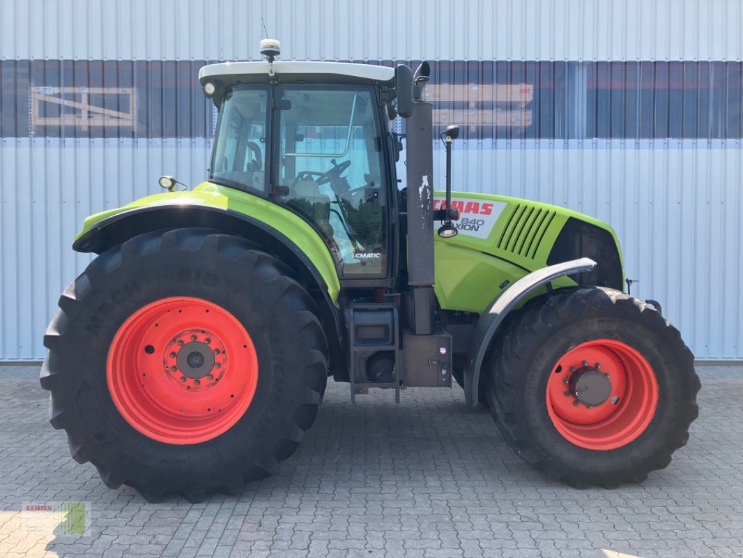 Traktor typu CLAAS AXION 840 CMATIC, Gebrauchtmaschine v Bordesholm (Obrázok 2)