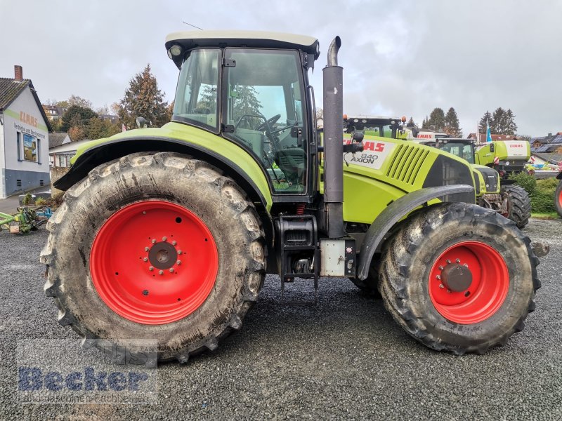 Traktor del tipo CLAAS Axion 840 Hexashift, Gebrauchtmaschine en Weimar-Niederwalgern (Imagen 1)