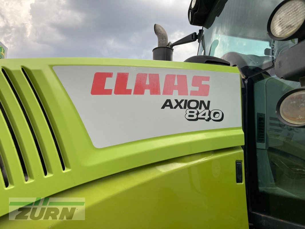 Traktor del tipo CLAAS Axion 840, Gebrauchtmaschine en Inneringen (Imagen 14)