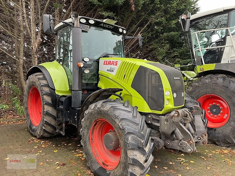 Traktor типа CLAAS AXION 840, Gebrauchtmaschine в Groß Germersleben