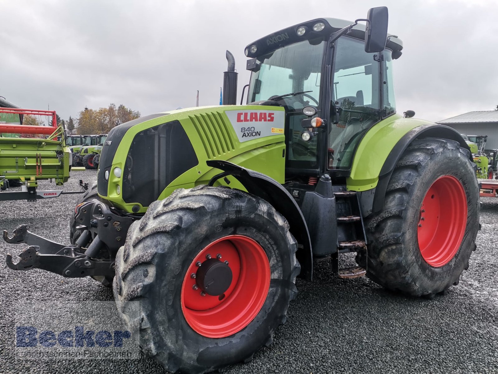 Traktor от тип CLAAS Axion 840, Gebrauchtmaschine в Weimar-Niederwalgern (Снимка 1)