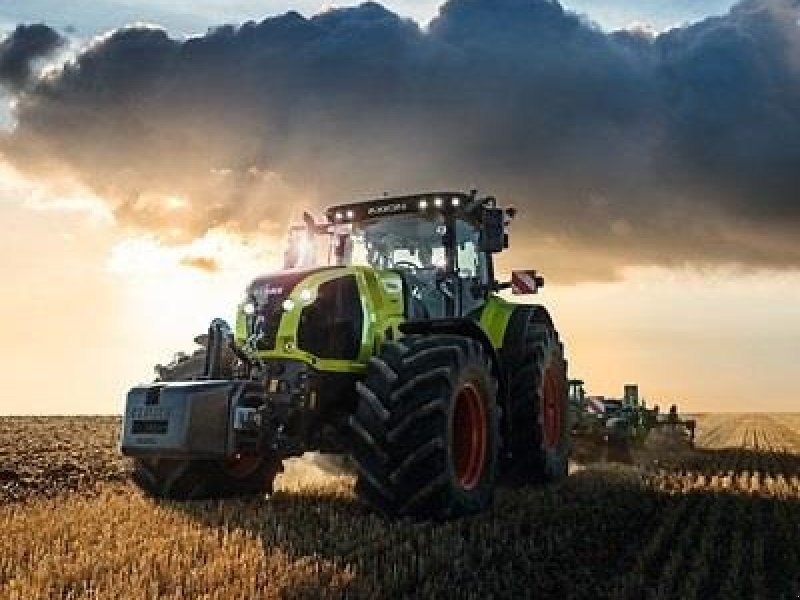 Traktor του τύπου CLAAS Axion 850 cebis Fabriks ny på vej hjem, Gebrauchtmaschine σε Mern (Φωτογραφία 1)