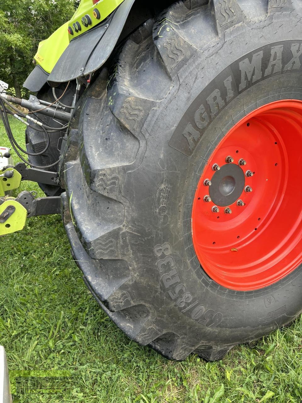 Traktor van het type CLAAS AXION 850 CEBIS HEXASHIFT A30, Gebrauchtmaschine in Homberg (Ohm) - Maulbach (Foto 9)