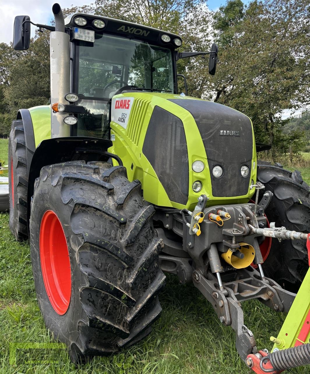 Traktor van het type CLAAS AXION 850 CEBIS HEXASHIFT A30, Gebrauchtmaschine in Homberg (Ohm) - Maulbach (Foto 10)