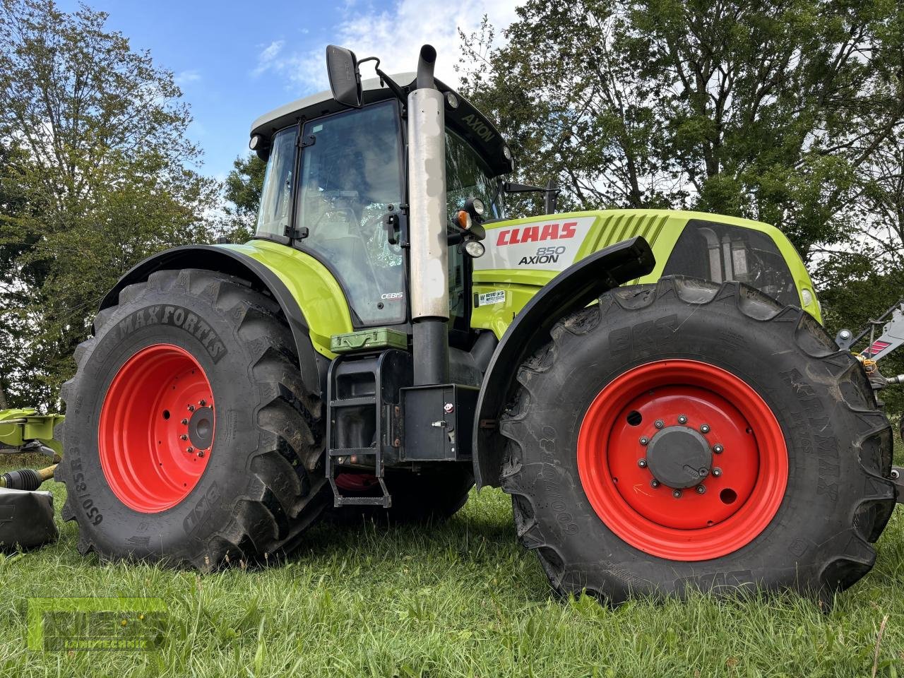 Traktor van het type CLAAS AXION 850 CEBIS HEXASHIFT A30, Gebrauchtmaschine in Homberg (Ohm) - Maulbach (Foto 15)