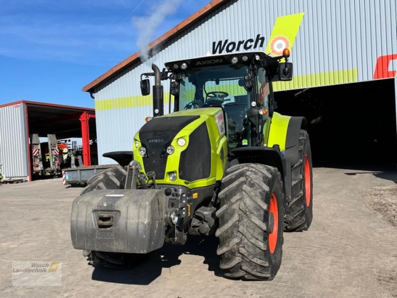 Traktor van het type CLAAS Axion 850 CEBIS HEXASHIFT, Gebrauchtmaschine in Schora