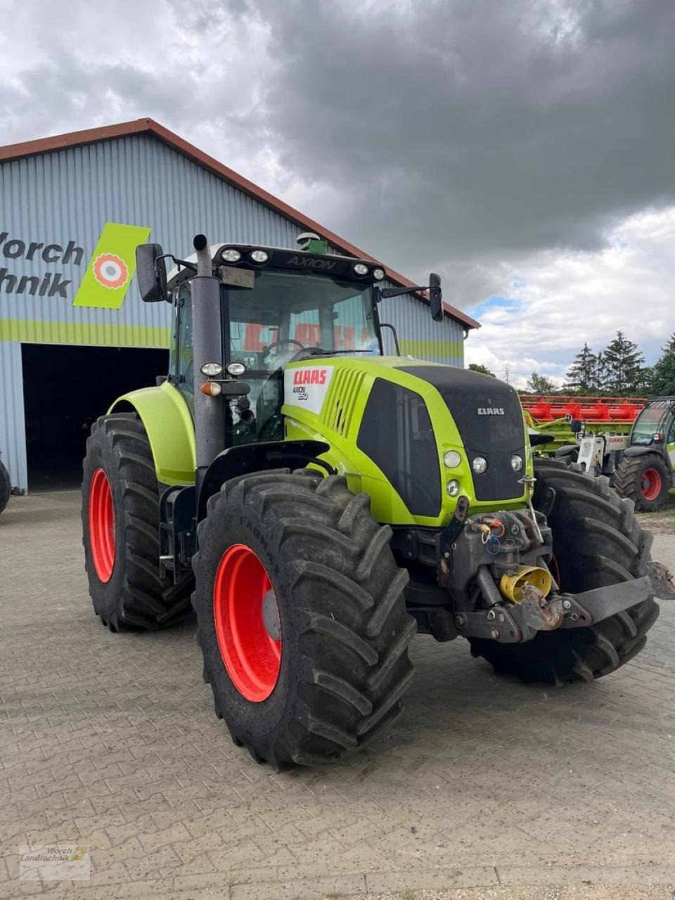 Traktor typu CLAAS Axion 850 CEBIS, Gebrauchtmaschine v Schora (Obrázek 3)