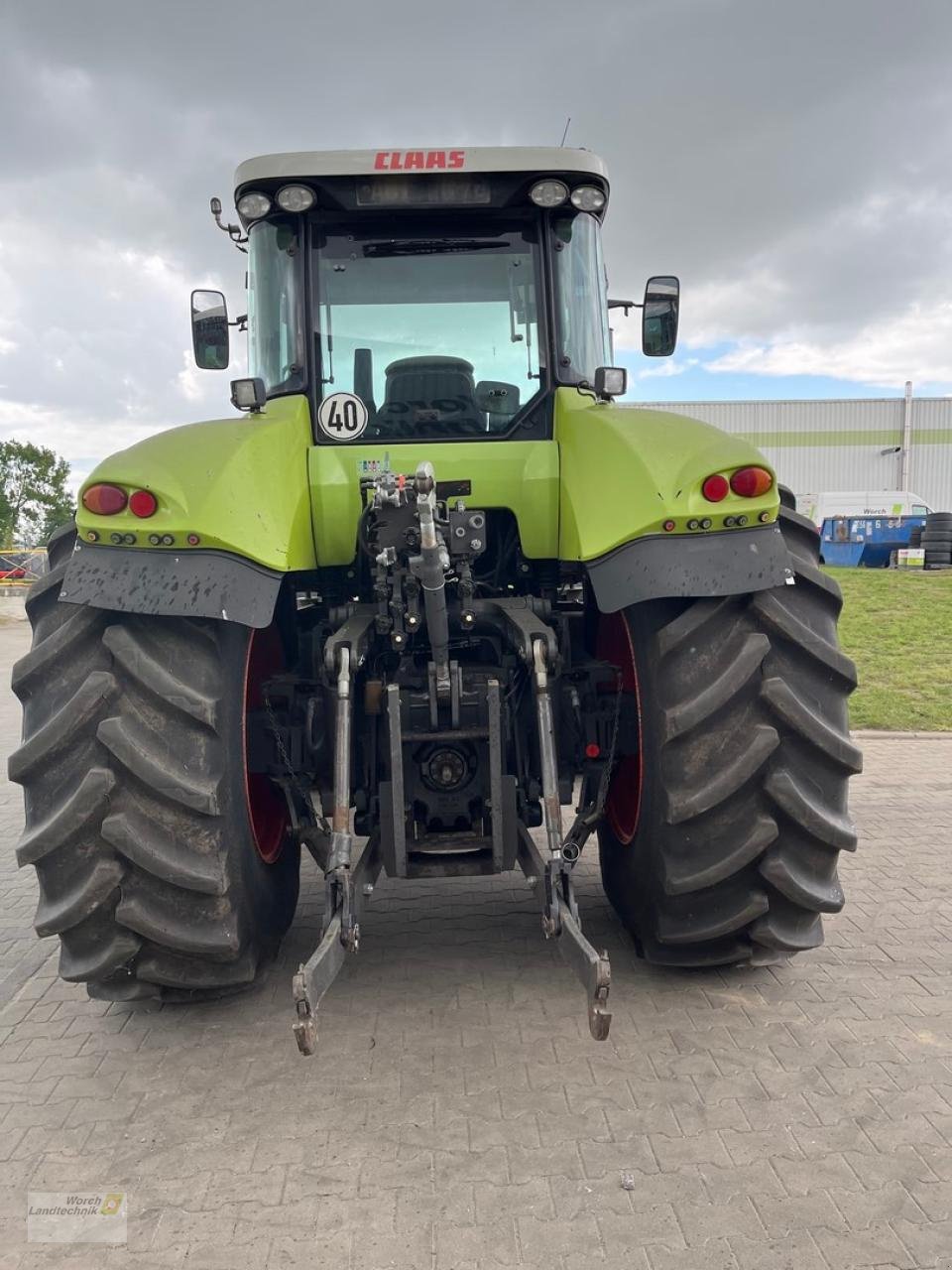 Traktor van het type CLAAS Axion 850 CEBIS, Gebrauchtmaschine in Schora (Foto 7)