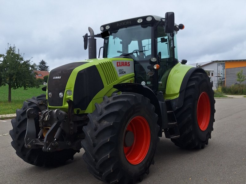 Traktor des Typs CLAAS Axion 850 CEBIS, Gebrauchtmaschine in Ochsenhausen (Bild 1)