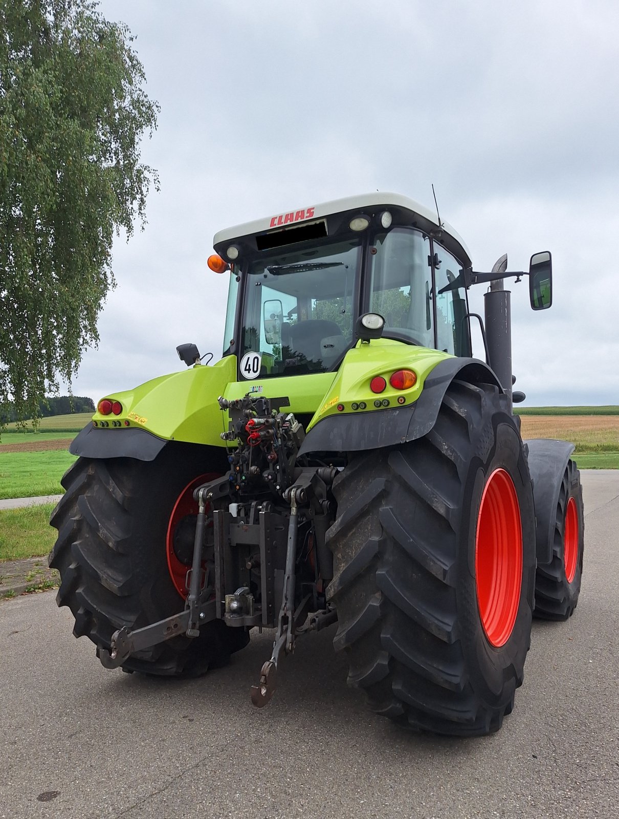 Traktor del tipo CLAAS Axion 850 CEBIS, Gebrauchtmaschine en Ochsenhausen (Imagen 7)