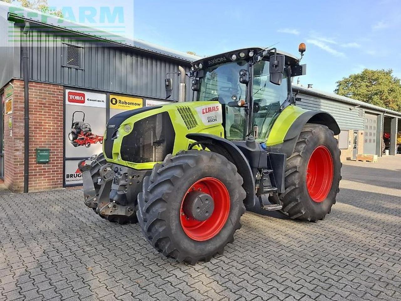 Traktor typu CLAAS axion 850 cis, Gebrauchtmaschine w ag BROEKLAND (Zdjęcie 1)