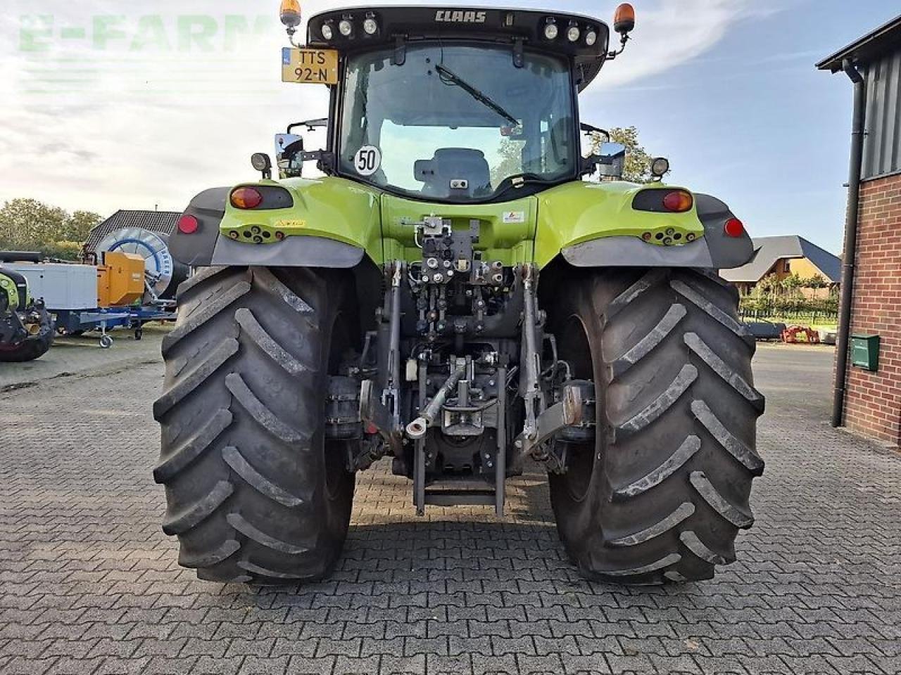 Traktor typu CLAAS axion 850 cis, Gebrauchtmaschine v ag BROEKLAND (Obrázok 3)