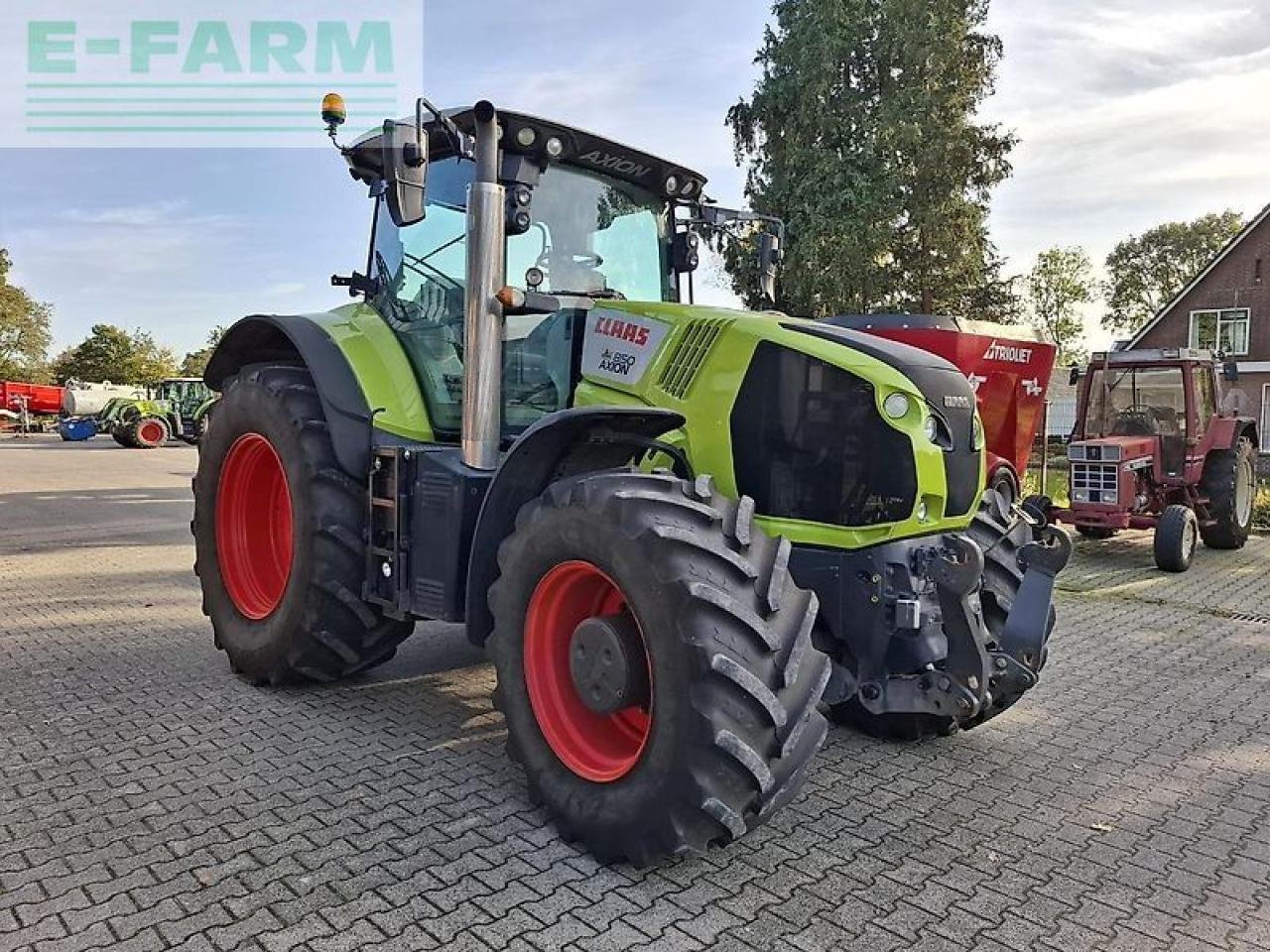 Traktor typu CLAAS axion 850 cis, Gebrauchtmaschine v ag BROEKLAND (Obrázok 4)