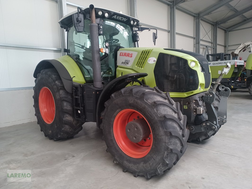 Traktor del tipo CLAAS Axion 850 Cmatic Cebis, Gebrauchtmaschine In Langenwetzendorf (Immagine 1)