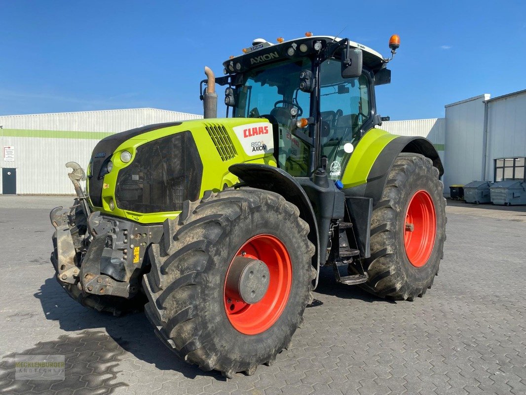 Traktor Türe ait CLAAS AXION 850 Cmatic + GPS Egnos, Gebrauchtmaschine içinde Mühlengeez (resim 2)