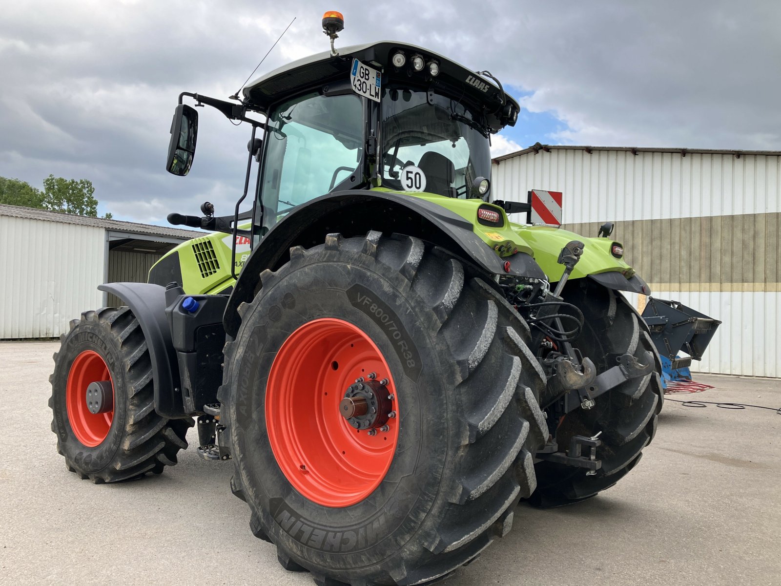 Traktor typu CLAAS AXION 850 CMATIC S5 BUSINESS, Gebrauchtmaschine v VAROIS & CHAIGNOT (Obrázok 2)