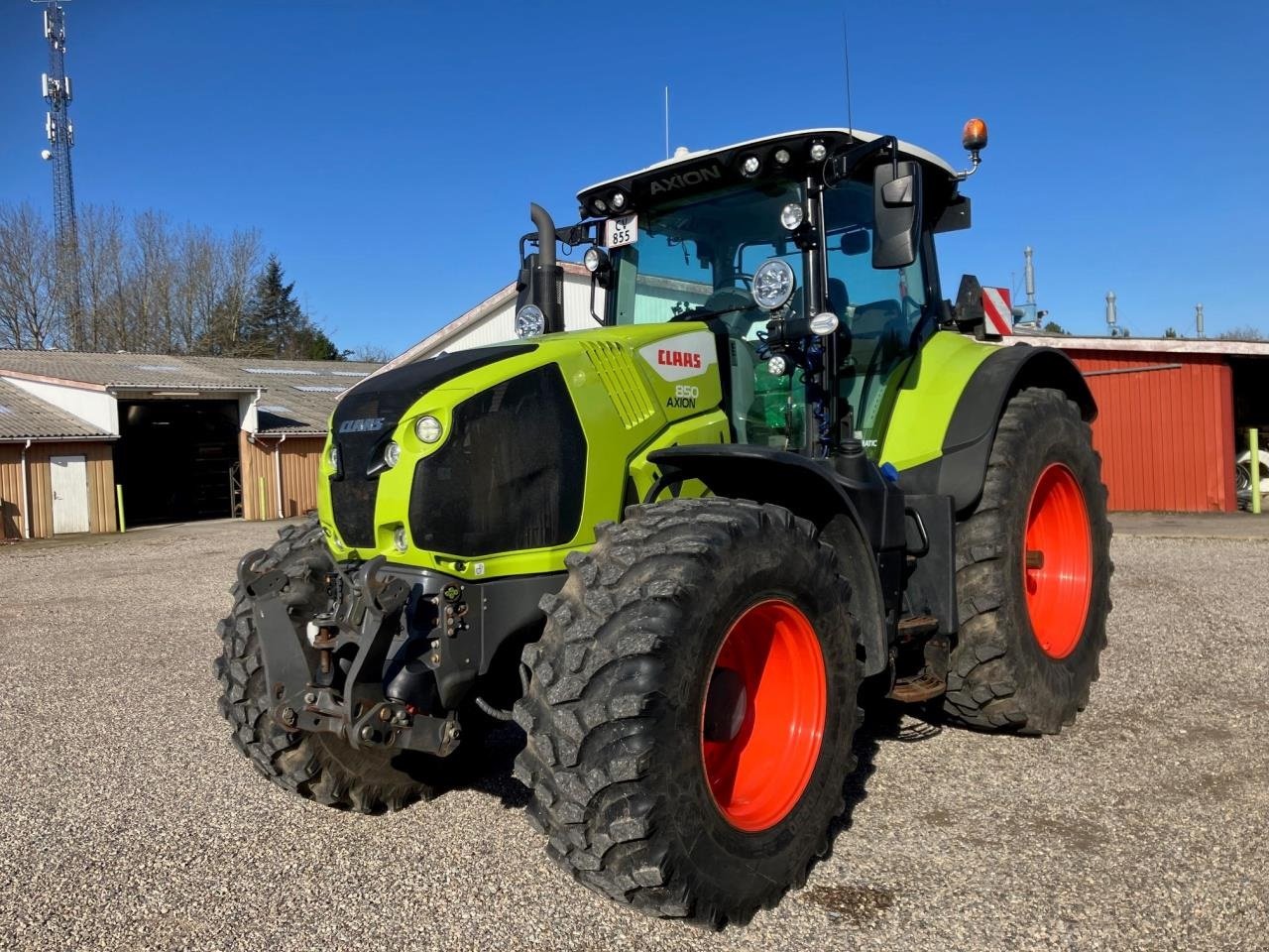 Traktor от тип CLAAS AXION 850 CMATIC, Gebrauchtmaschine в Tim (Снимка 1)