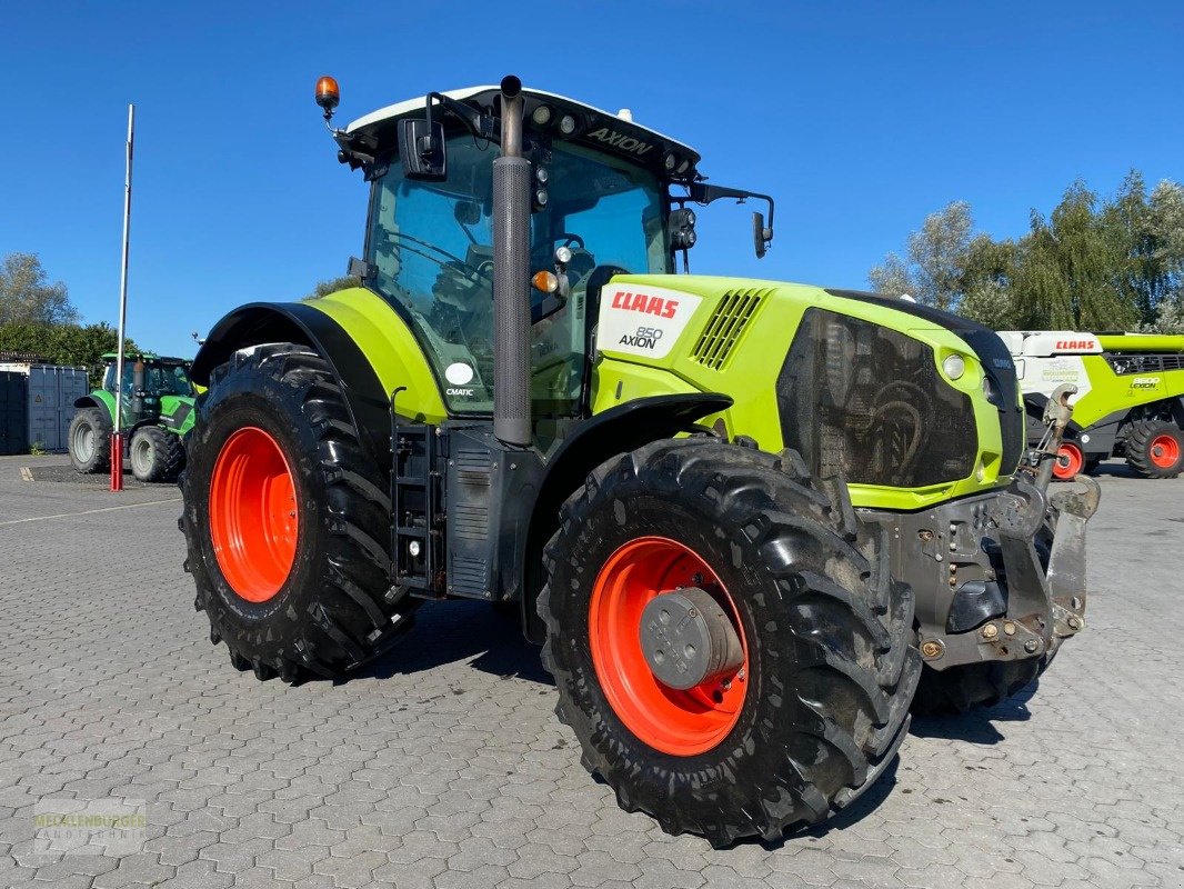 Traktor a típus CLAAS AXION 850 Cmatic, Gebrauchtmaschine ekkor: Mühlengeez (Kép 1)