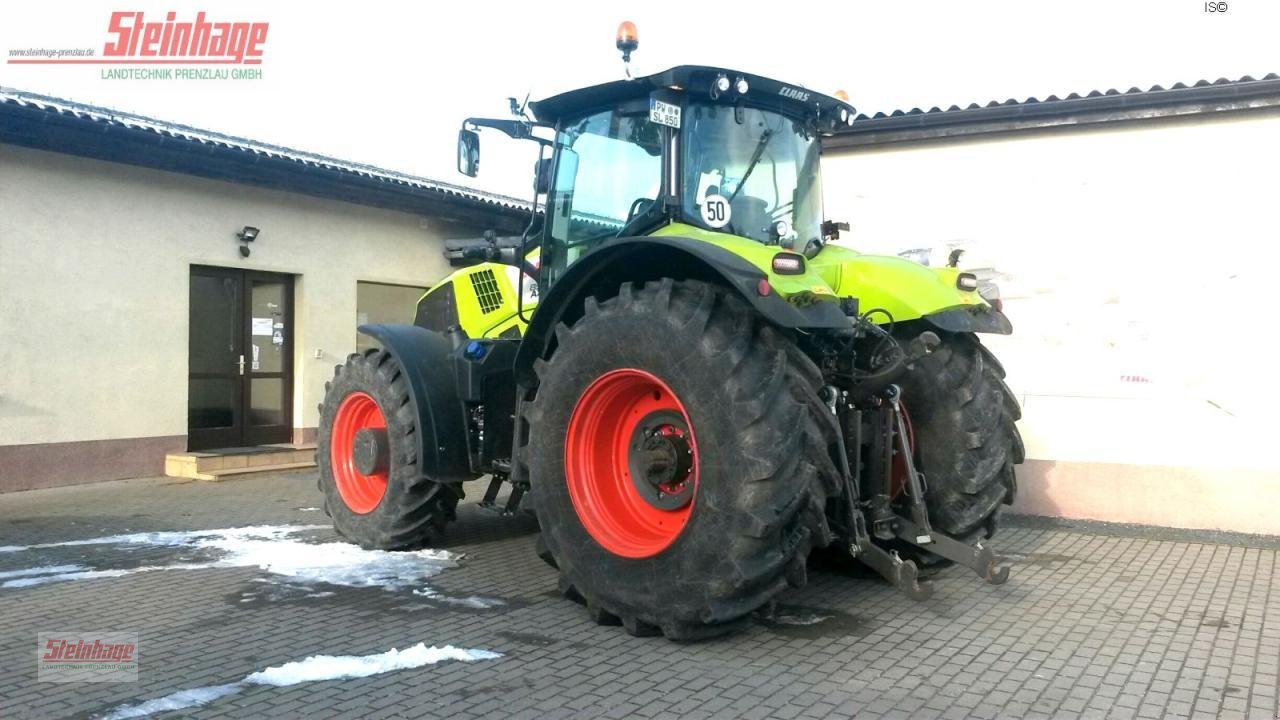 Traktor del tipo CLAAS Axion 850 CMATIC, Gebrauchtmaschine en Rollwitz (Imagen 5)