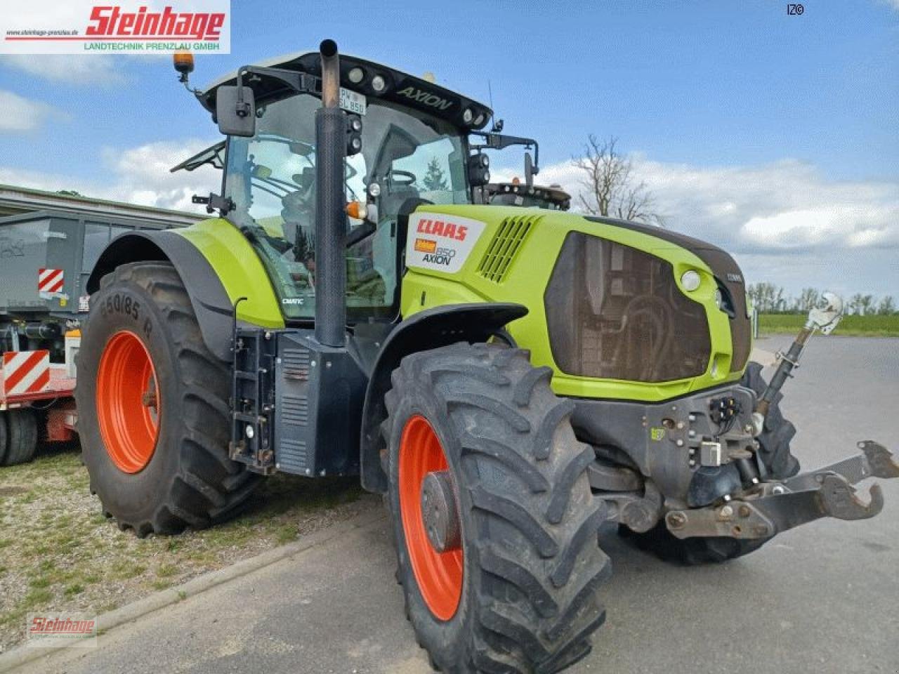 Traktor typu CLAAS Axion 850 CMATIC, Gebrauchtmaschine v Rollwitz (Obrázok 1)