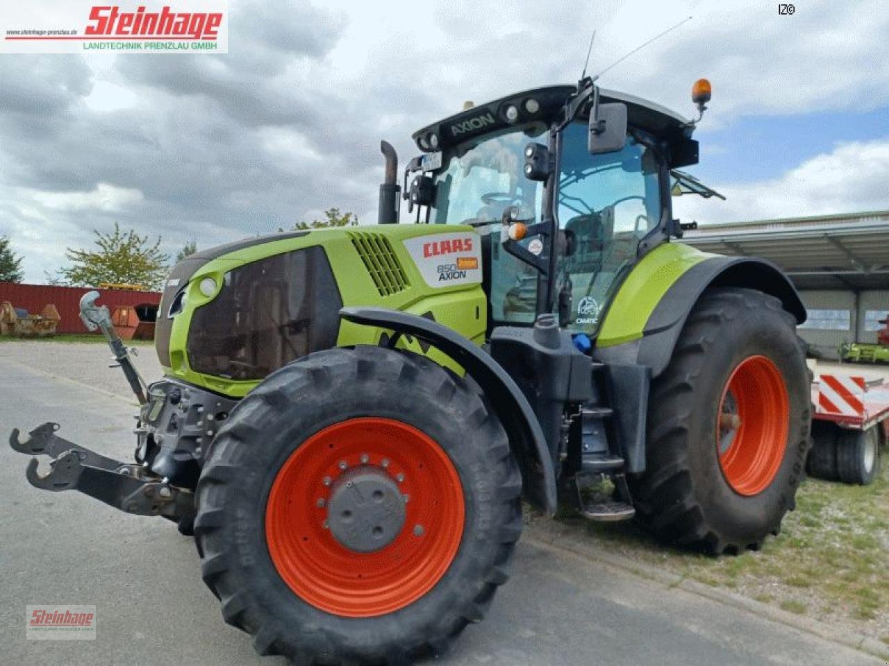 Traktor типа CLAAS Axion 850 CMATIC, Gebrauchtmaschine в Rollwitz (Фотография 2)