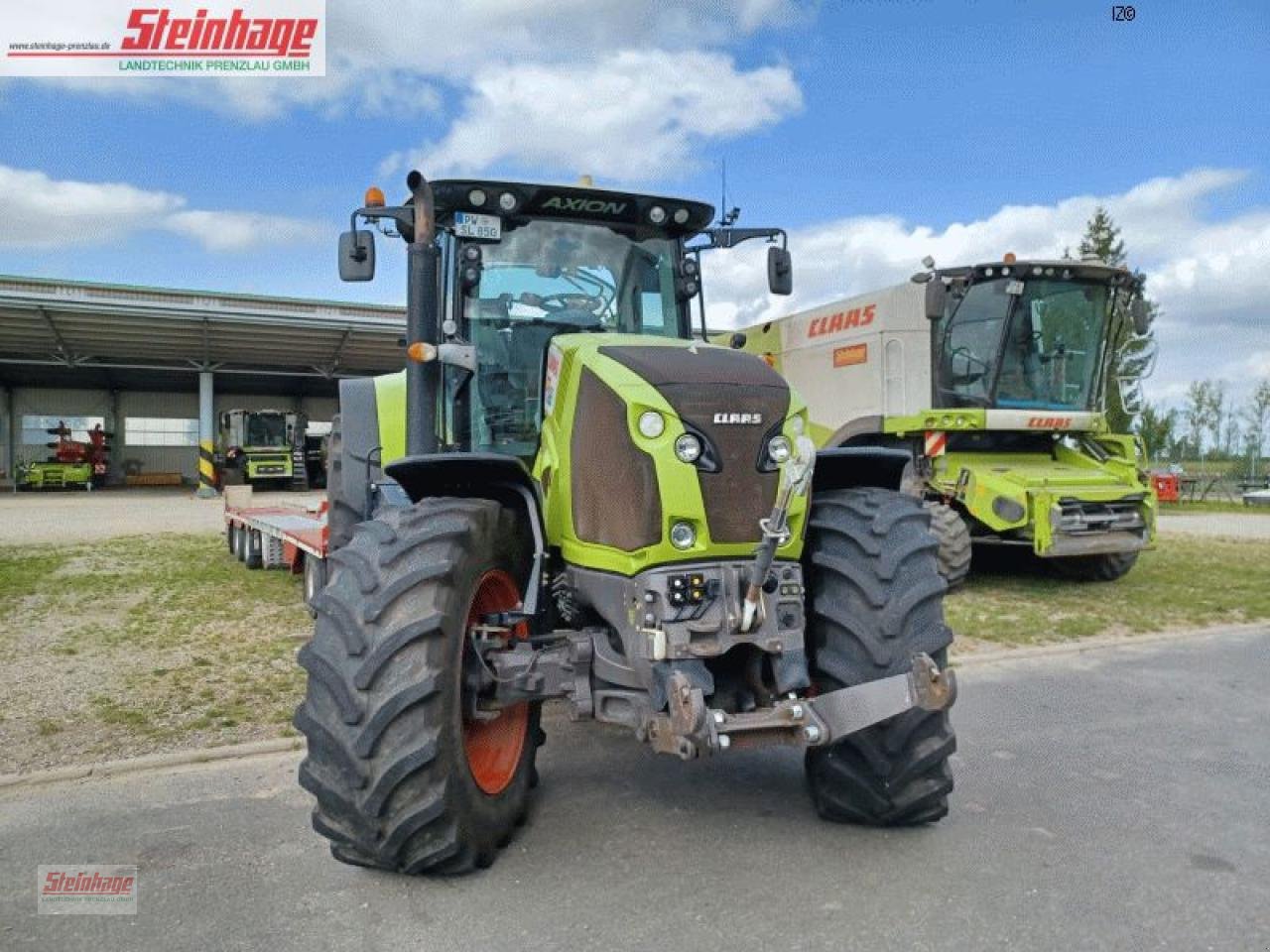 Traktor Türe ait CLAAS Axion 850 CMATIC, Gebrauchtmaschine içinde Rollwitz (resim 4)