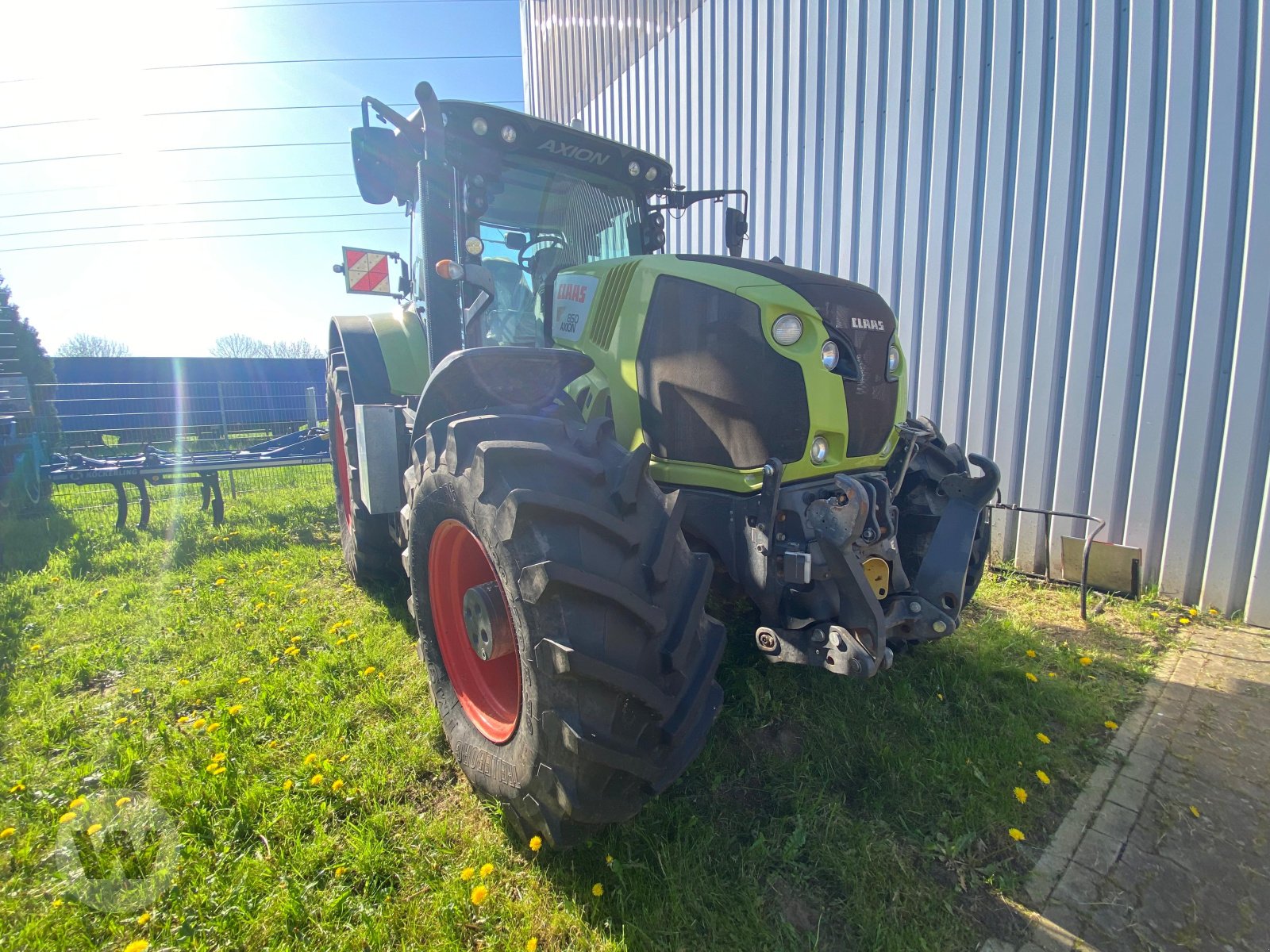 Traktor Türe ait CLAAS Axion 850, Gebrauchtmaschine içinde Bützow (resim 1)