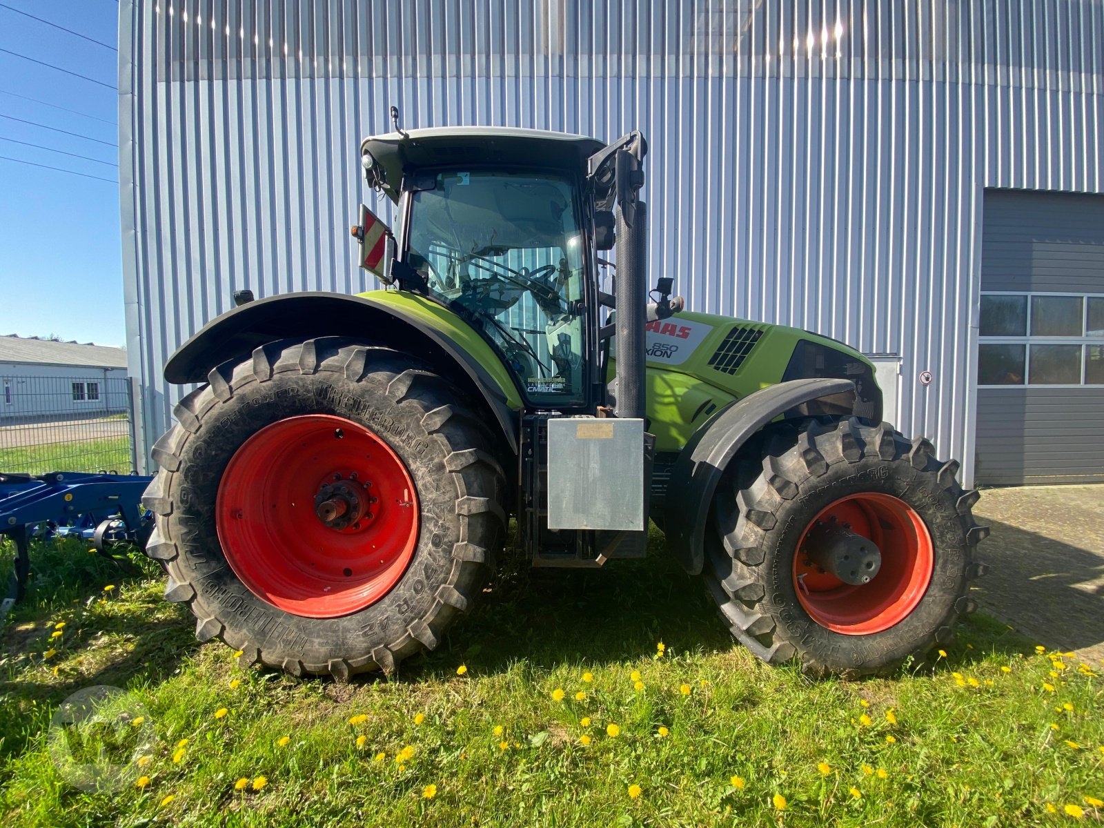 Traktor Türe ait CLAAS Axion 850, Gebrauchtmaschine içinde Bützow (resim 2)