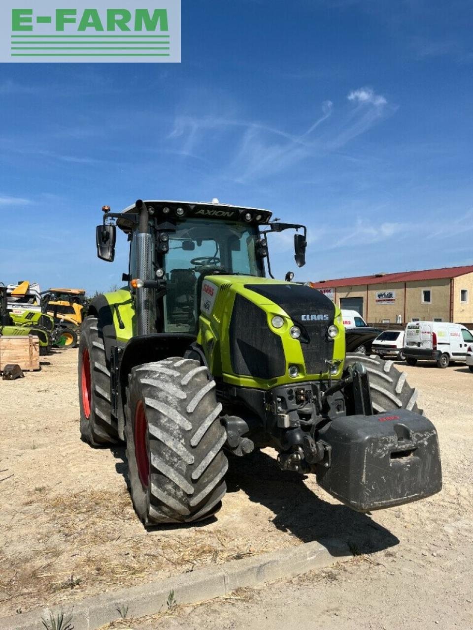 Traktor Türe ait CLAAS axion 850, Gebrauchtmaschine içinde ST ANDIOL (resim 1)