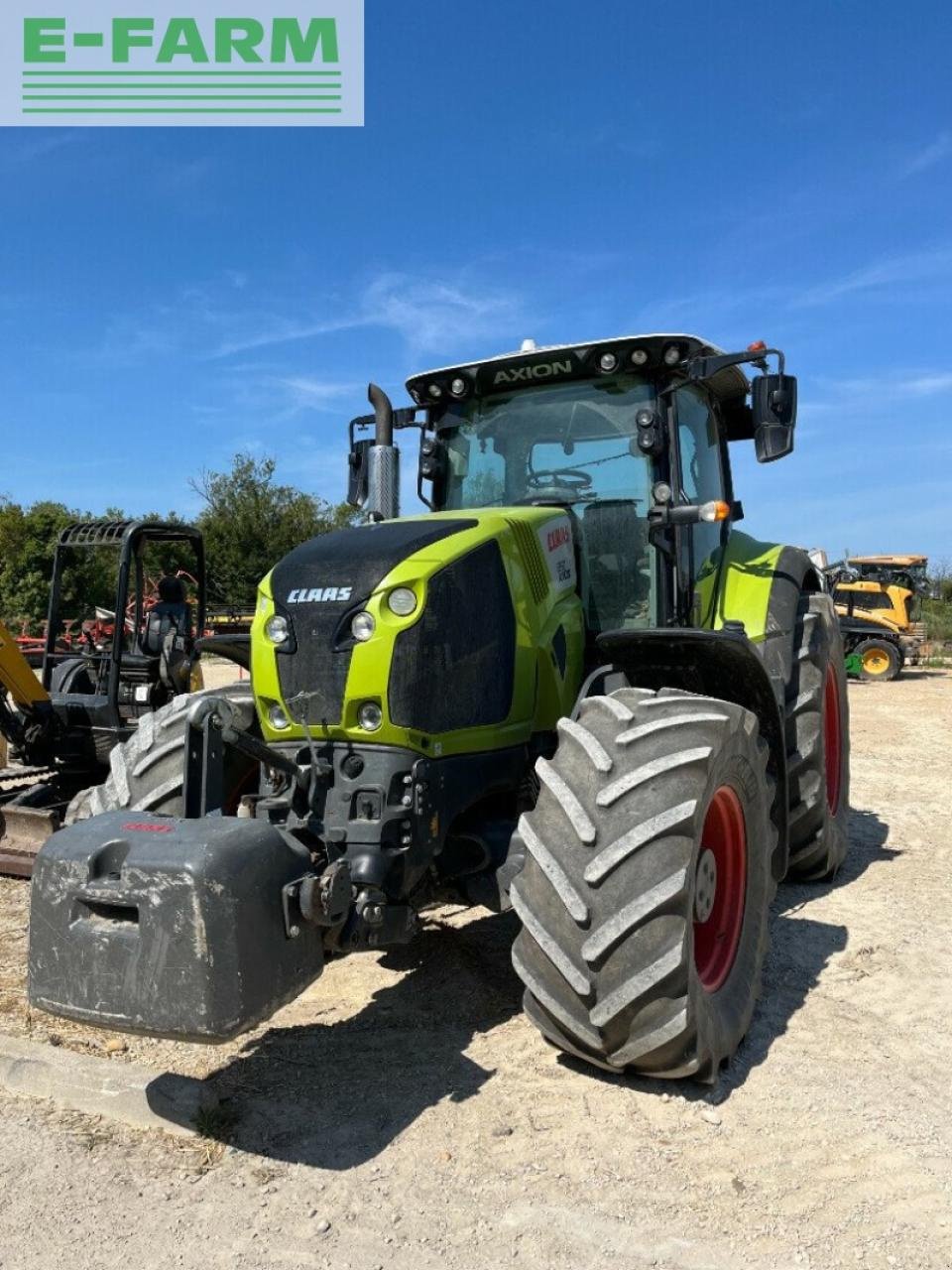 Traktor typu CLAAS axion 850, Gebrauchtmaschine w ST ANDIOL (Zdjęcie 2)