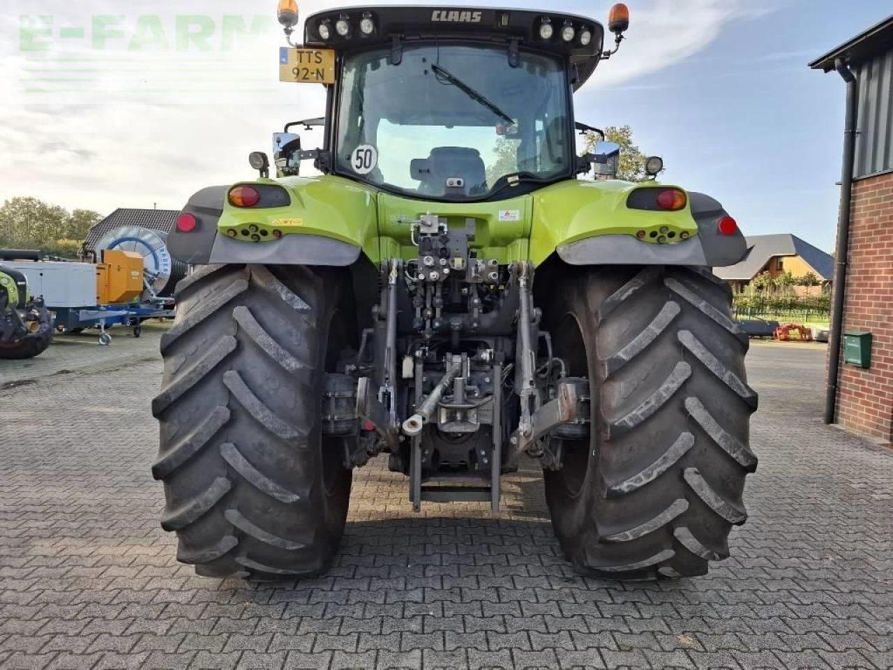 Traktor typu CLAAS axion 850, Gebrauchtmaschine v ag BROEKLAND (Obrázek 3)